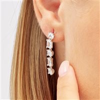 Orecchini Brosway Donna FANCY - INFINITE WHITE in Argento FIW27 - FIW27